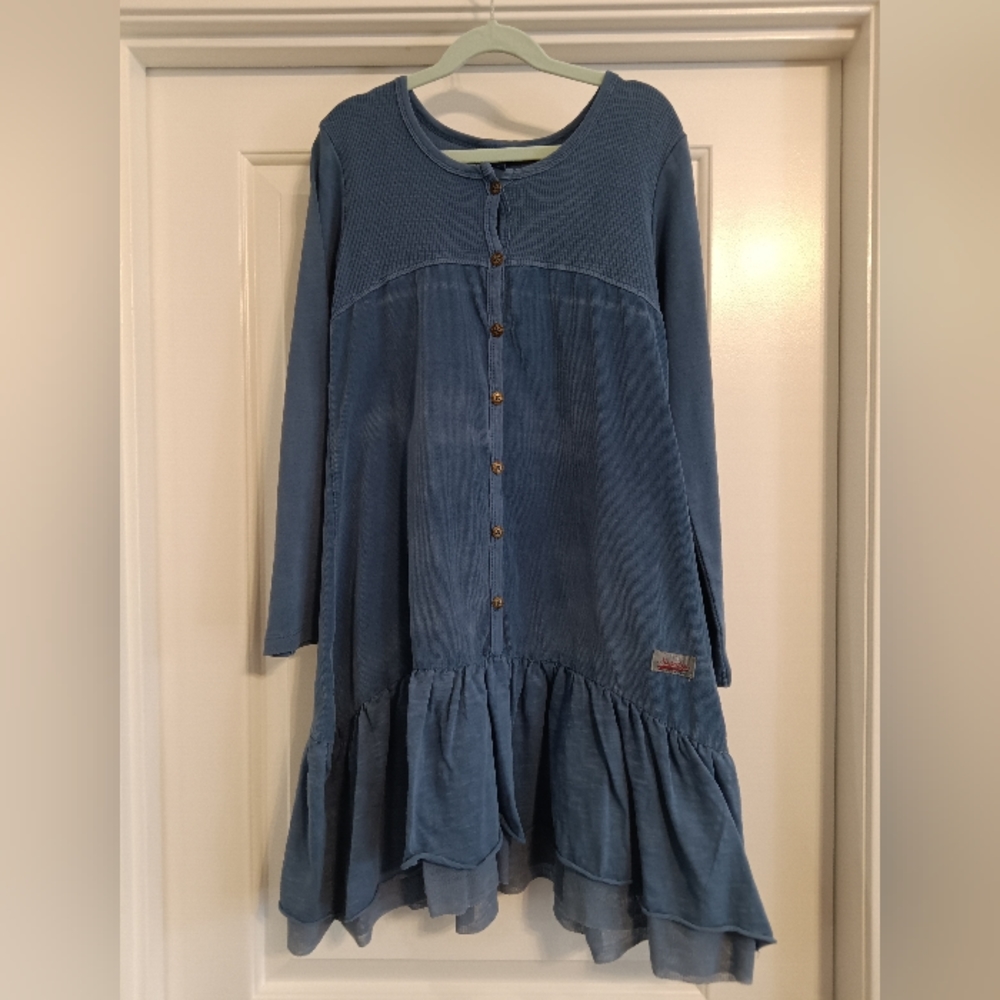 Naartjie Girl Blue Dress size 10 years
